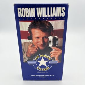 Good Morning, Vietnam VHS 1987 Robin Williams Forest Whitaker War Comedy VGCond